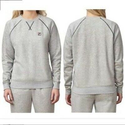 Photo 1 of FILA Ladies' French Terry Crewneck M/Grey