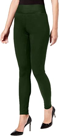 Photo 1 of INC International Concepts Women's Shaping Leggings (X Small, Hunter Green)