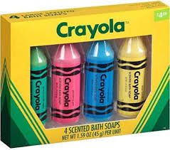 Photo 1 of CRAYOLA 4 SCENTED BATH SOAPS