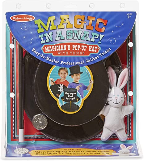 Photo 2 of MELISSA & DOUG MAGICIAN'S POP-UP HAT WITH TRICKS