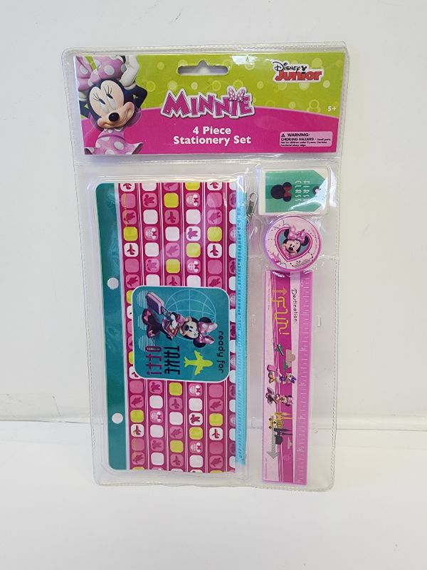 Photo 1 of DISNEY MINNIE MOUSE 4 PIECE STATIONARY SET- 