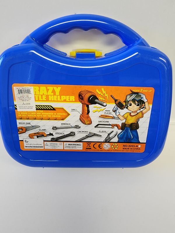 Photo 1 of Crazy Helper Kids 17pc Pretend Play Tool Set and Carrying Case Ages 3+