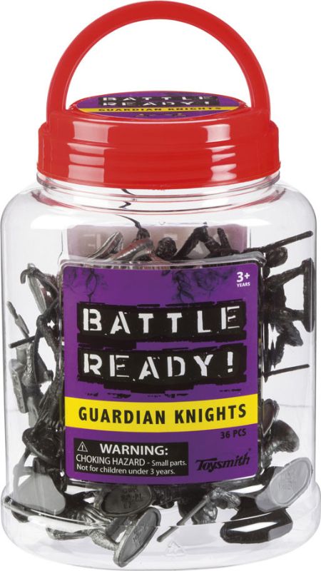 Photo 1 of Toysmith Battle Ready GUARDIAN KNIGHTS 36PCS