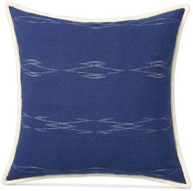 Photo 1 of Lauren by Ralph Lauren Luna Pillow 18-in. x 18-in.
Zip closure at the bottom, Woven ikat pattern at the front and the back