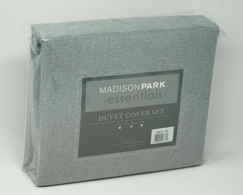 Photo 3 of Madison Park Clay 3-Pc. Duvet Cover Set - FULL / QUEEN - Grey Size: Full / Queen - 90" x 90"
* Set includes: duvet cover (90" x 90") and two standard shams (20" x 26") Yarn-dyed -  Fabric: polyester 85 GSM