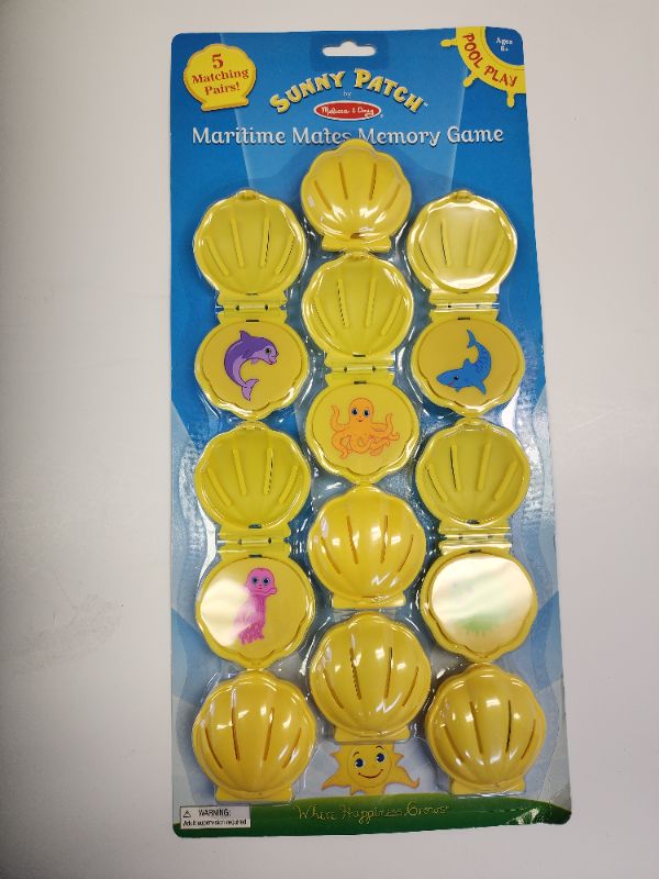 Photo 1 of Melissa & Doug maritime mates memory game 