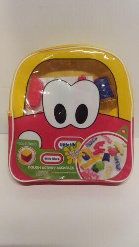 Photo 1 of Little Tikes Dough Activity Backpack. 1 Bag - 6 Dough Bags 20g - 4 Simple Molds - 1 A4 Paper Mat - 1 Dough Knife - Size:11x10"