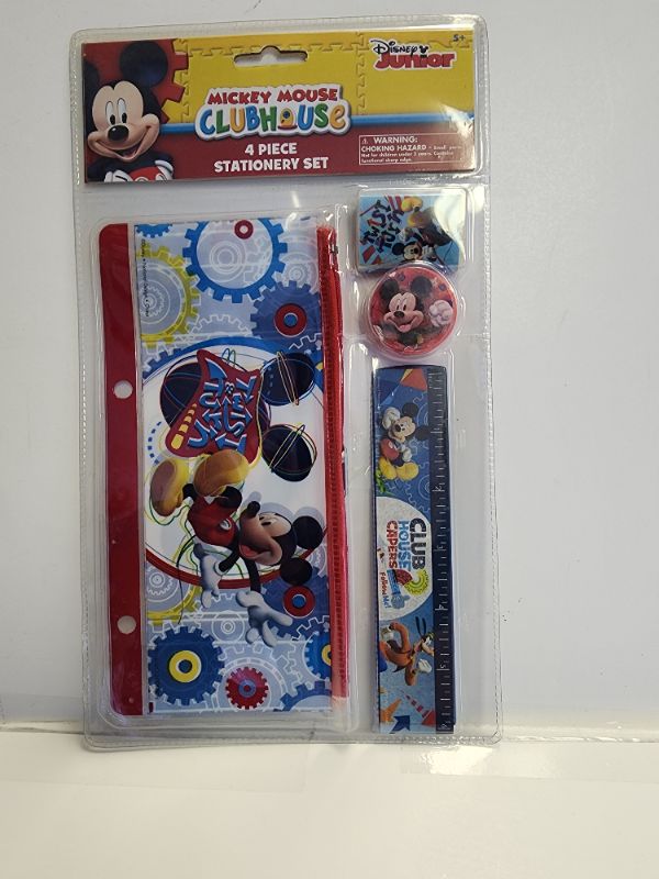 Photo 1 of Mickey Mouse Clubhouse 4 Pieces Stationery Set