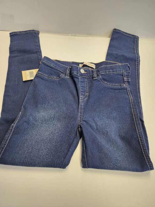 Photo 2 of GIRLS SIZE 8 LEVIS PULL ON LEGGINGS - SUPPER SKINNY -STRETCH