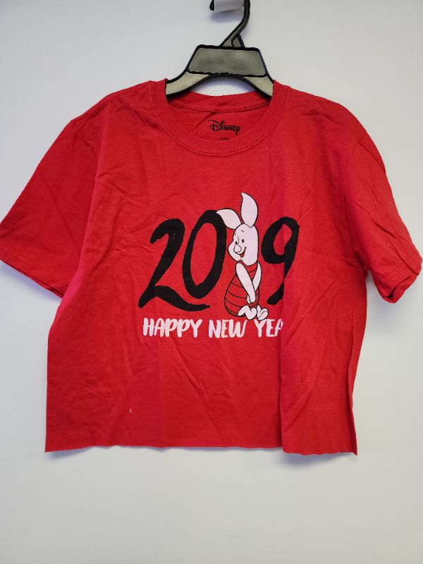 Photo 1 of LOVE TRIVE JUNIOR CROPPED DISNEY T-SHIRT RED M