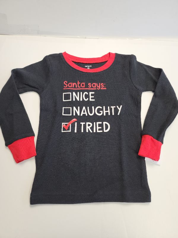 Photo 1 of CARTERS BOY'S 4T LONG SLEEVE T-SHIRT