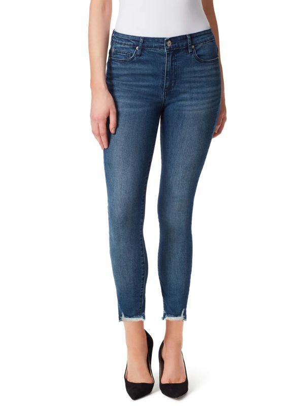 Photo 1 of JESSICA SIMPSON HIGH RISE SKINNY ANKLE JEANS 8/29 RAW HEM  