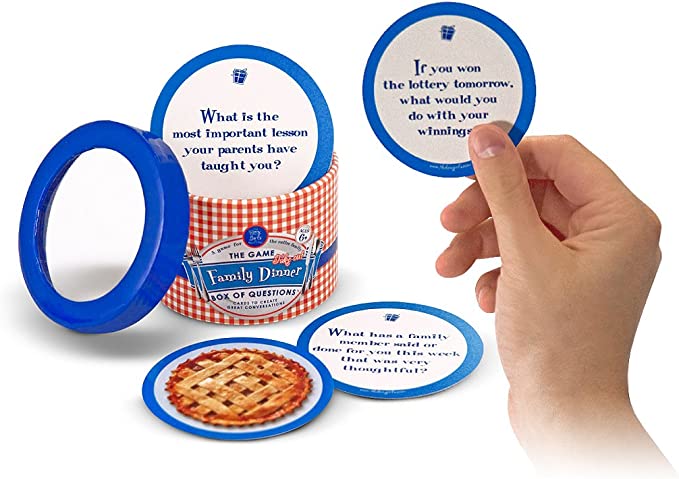 Photo 2 of Melissa & Doug Family Dinner Box of Questions (Mini) Starter pack