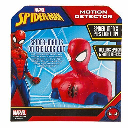 Photo 4 of eKids Spiderman Motion Sensor Room Alarm Toy With Lights Speech & Sound Effects