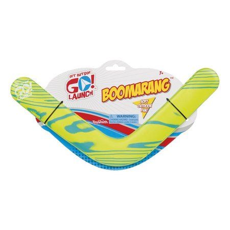 Photo 1 of Toysmith  Soft Outdoor Bungle Boomerang 12 x 9 x 0.5 in
