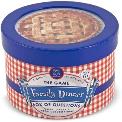 Photo 1 of MELISSA & DOUG FAMILY DINNER GAME, BOX OF QUESTIONS FOR DINNERTIME CONVERSATION

