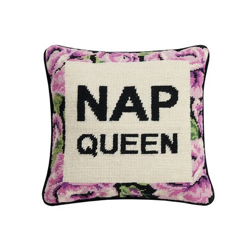 Photo 1 of NAP QUEEN DECORATIVE PILLOW 12X 12 WOOL/COTTON