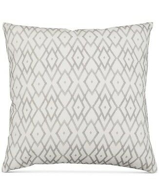 Photo 1 of Hallmart Collectibles Printed 20 Cotton Feather Fill Decorative Pillow - Gray