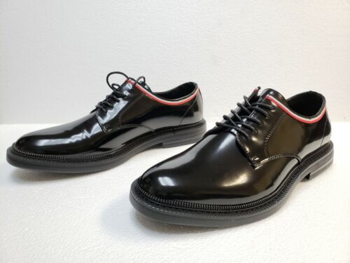 Photo 1 of Size 10.5 INC By Macy's Viper Oxfords Black Lace Up Men Dress Shoes Black Size 10.5