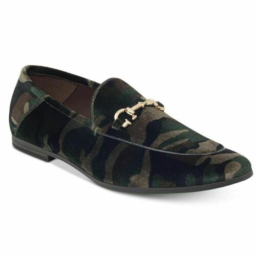 Photo 1 of 9.5 Medium Guess Edwin 5 Camo Slip-On Loafers Men 8.5 M Brown