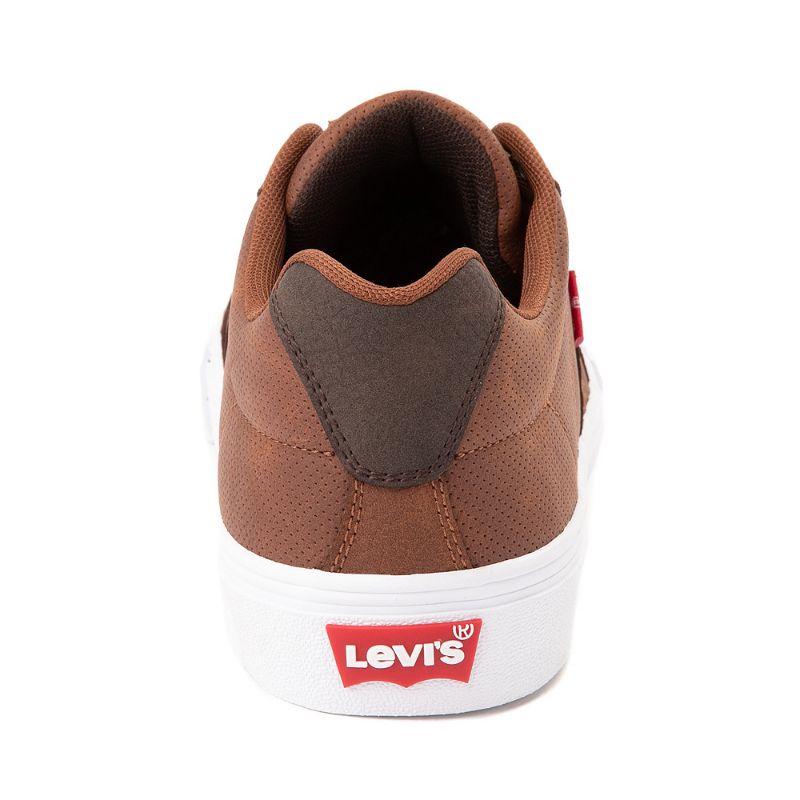 Photo 1 of  Size 9.5 Medium Levi's Turner Nappa Tan Brown Sneakers Size 9.5 Medium