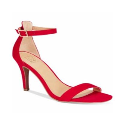 Photo 1 of Size 8.5 M Material Girl Women's Open Toe Special Occasion Ankle Strap Red Size 8.5 M
