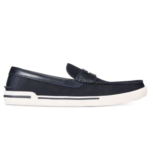 Photo 1 of Size 7 Kenneth Cole Men Design 30037 Boat Shoes Navy Size 7 New