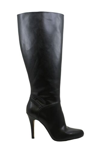 Photo 1 of Size 9.5 M INC International By Macy's Women Taisa Almond Toe Knee High, Black, Size 9.5 M