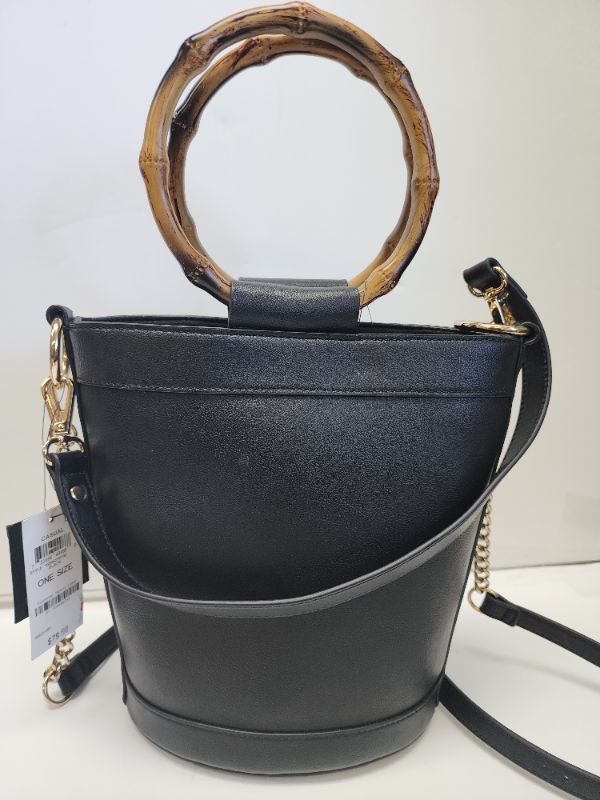 Photo 1 of  INC International Concepts Bamboo Bucket Crossbody Handbag (Please look at the pictures for condition details)