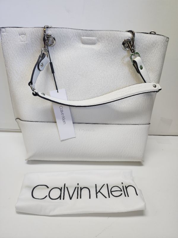 Photo 1 of Calvin Klein Sonoma Reversible Tote In White (White)