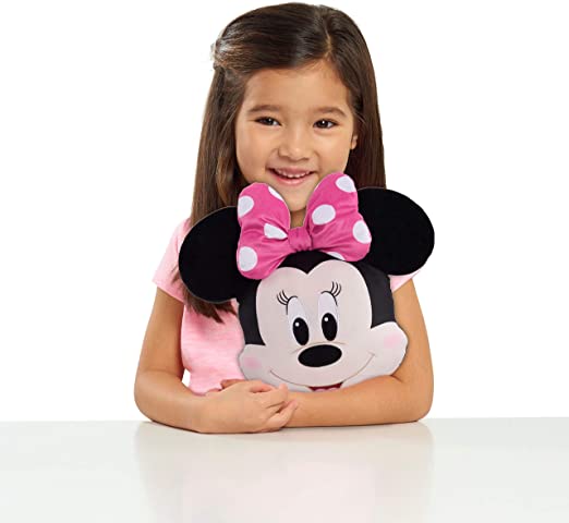 Photo 2 of Disney Store Exclusive Classics Character Heads, Minnie Mouse, 17-Inch Plush, Soft Pillow Buddy Toy for Kids