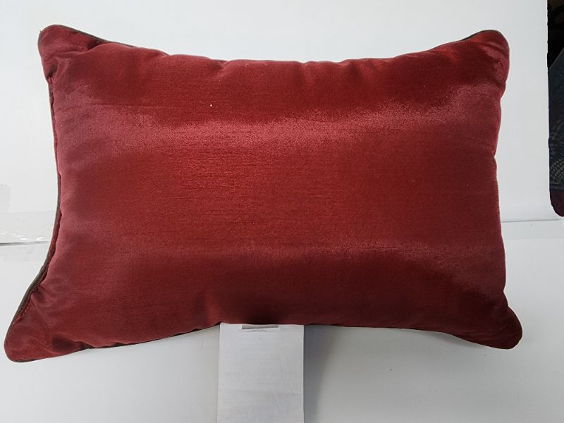 Photo 2 of  HALMART ACCENT PILLOW BURGANDY 12 X 18