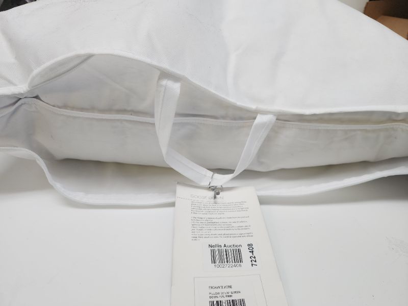 Photo 1 of Enchante Home Luxury Goose Down Queen Pillow - Medium -
