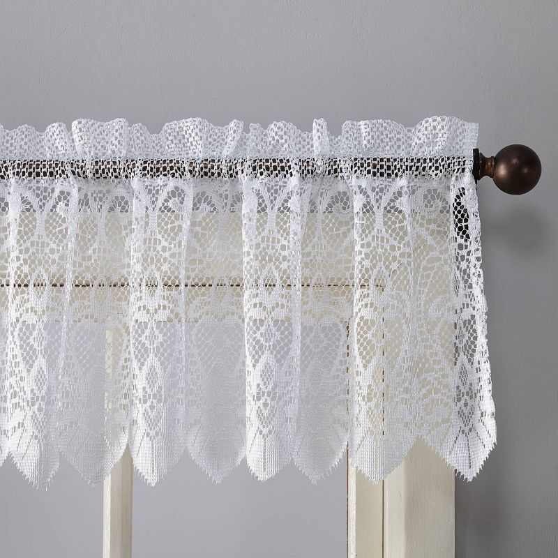 Photo 2 of One Joy Lace Tier & Valance Collection 60 X 15IN