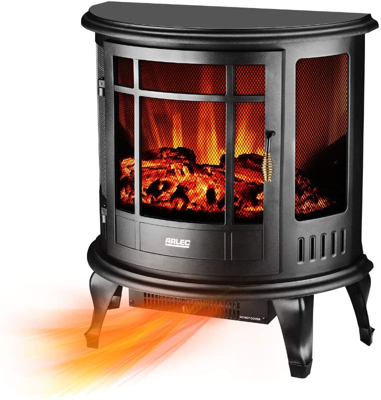 Photo 1 of GDY Electric Fireplace Stove, Indoor Electric Fireplace Heater
