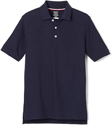 Photo 1 of French Toast Boys' Short Sleeve Pique Polo Shirt (Standard & Husky) a XS 4/5
