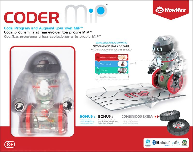 Photo 1 of WowWee - Coder MiP - Transparent
