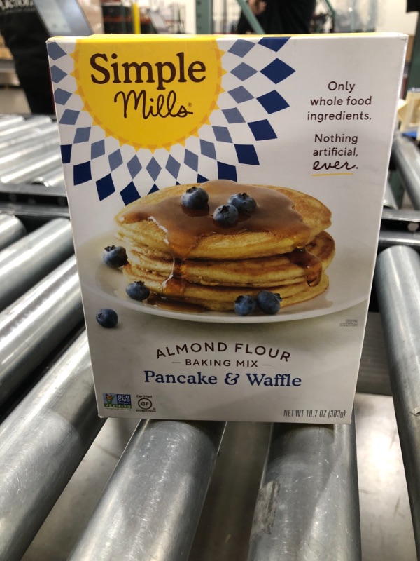 Photo 2 of 2 PACK-Simple Mills Almond Flour Pancake Mix & Waffle Mix, Gluten Free, Made with whole foods, (Packaging May Vary), 10.7 Ounce ( BEST BY 01/19/2022 )
