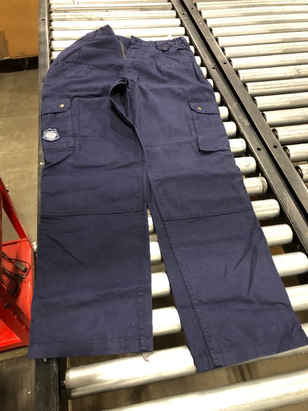 Photo 2 of BOCOMAL Men's FR Cargo Pants Flame Resistant Pants Midweight 7.5oz (7 Pockets) Multi-Pockets FR Pants I Size 34 x 32