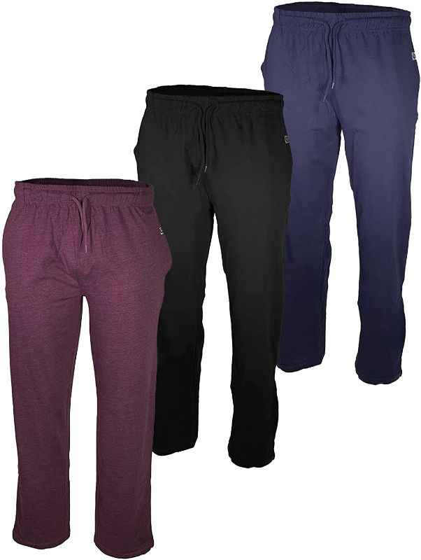 Photo 1 of BROOKLYN VERTICAL 3-Pack Mens Sleep & Loungewear Pant I Size Medium