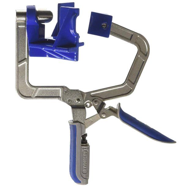 Photo 1 of 90 Degree Corner Clamp Right Angle Clamps Auto-Adjustable Fixed Punch 90 Degree Woodworking Clamp