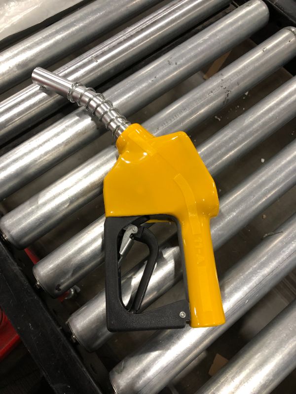 Photo 2 of 3/4'' Automatic Fuel Nozzle Auto Shut Off Diesel Kerosene Biodiesel Fuel Refilling (yellow)