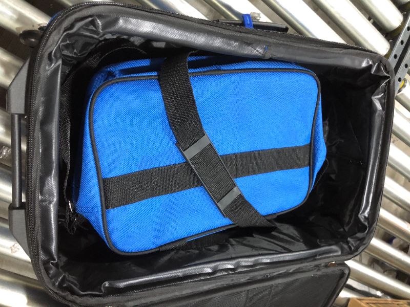 Photo 1 of US Traveler Rio Two Piece Expandable Carry-On Luggage Set, Royal Blue