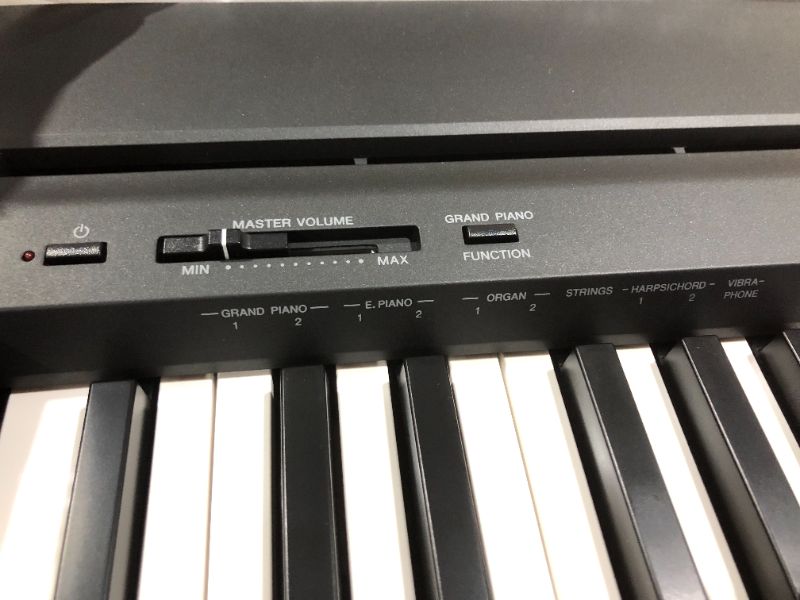 Photo 5 of Yamaha P71 88-Key Weighted Action Digital Piano with Sustain Pedal and Power Supply