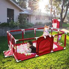 Photo 1 of  Bouncats Baby Play Pen, Kids Playpen for Babies and Toddlers, Kids Baby Ball