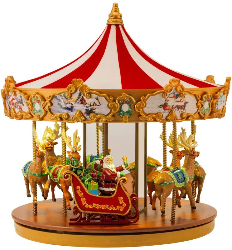 Photo 1 of Mr. Christmas 12" Very Merry Carousel
