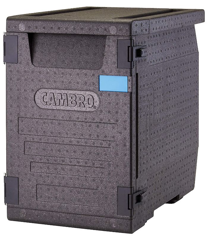 Photo 1 of Cambro EPP400110 Cam GoBox Carrier Front Load 4 - 4" Deep Case of 1
