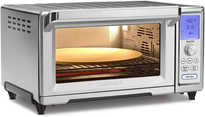 Photo 1 of Cuisinart TOB-260N1 Chef's Convection Toaster Oven, Stainless Steel, 20.87"(L) x 16.93"(W) x 11.42"(H)
