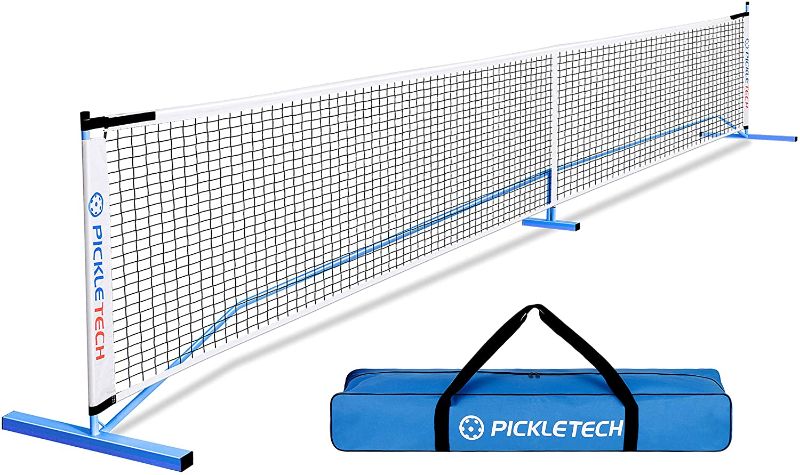 Photo 1 of PICKLETECH Portable Pickleball Net Outdoor 22FT Regulation Size Set 3.0 Reinforced Version
