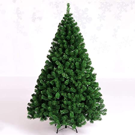 Photo 1 of Christmas Tree - Artificial Xmas Pine Tree with PVC Leg Stand Base Holiday Decoration--- 7.5ft
